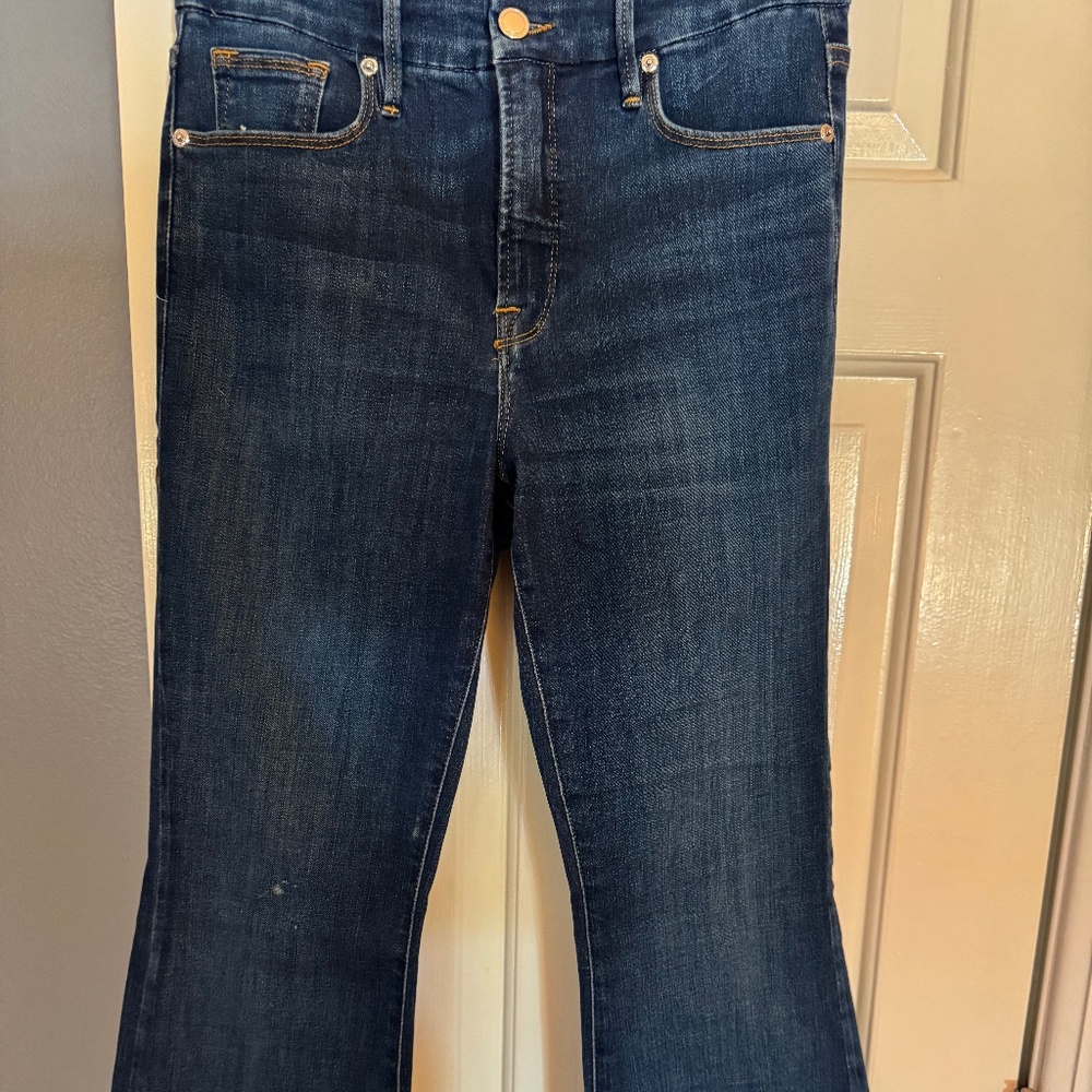 Good American Flared Leg Jean